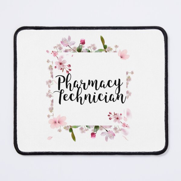Item preview, Pharmacy Technician Pink Floral Design designed and sold by PharmDLight.
