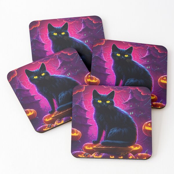 Item preview, Black cat in halloween designed and sold by Javier Narváez Solarte.