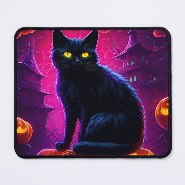 Item preview, Black cat in halloween designed and sold by Javier Narváez Solarte.