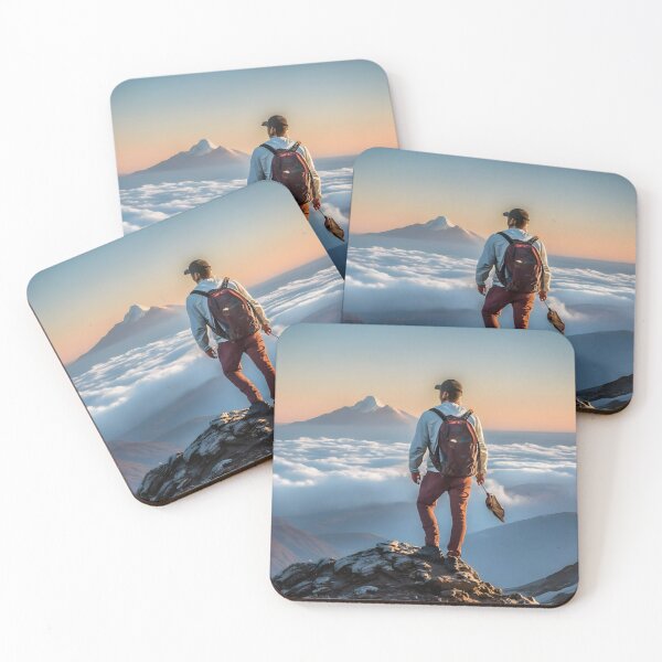 Item preview, wanderer above the sea of fog designed and sold by vaggleTown.