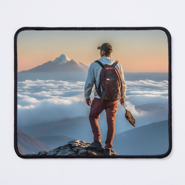 Item preview, wanderer above the sea of fog designed and sold by vaggleTown.