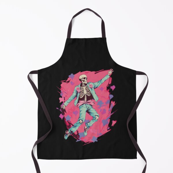 Item preview, dancing skeleton shirt - unique halloween decor designed and sold by TEEJAMBOREE.