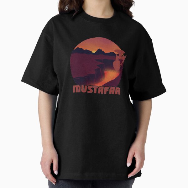 Item preview, Mustafar Retro Travel Poster designed and sold by Studiomoriarty.