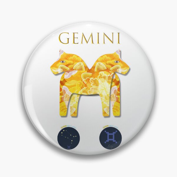 Item preview, Gemini Twins Poster: A Duality of Artistry designed and sold by NYC1991.