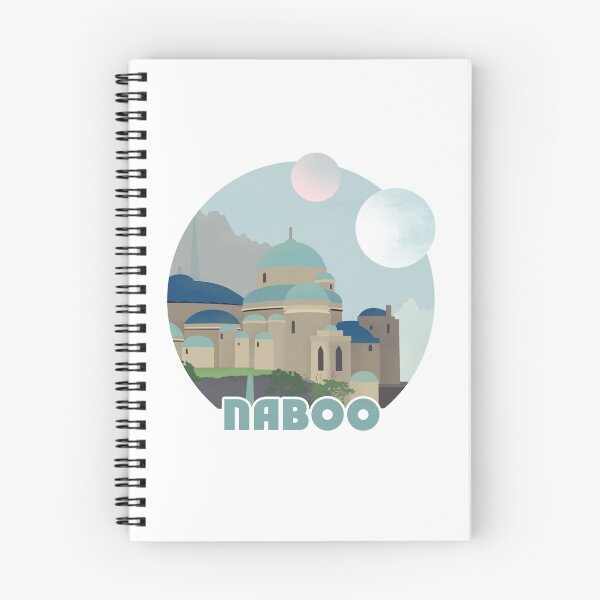 Item preview, Naboo Retro Travel Poster designed and sold by Studiomoriarty.