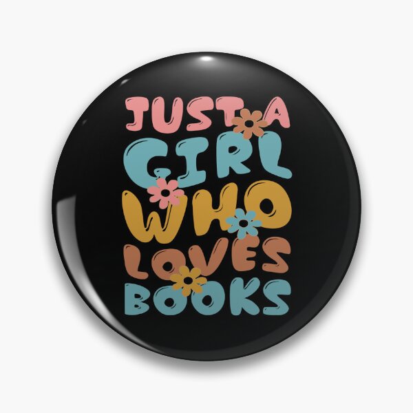 Item preview, Just A Girl Who Loves Books Gifts For Bookworm  designed and sold by DrawHandArt.