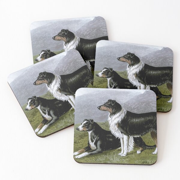 Item preview, Sheep Dogs Vintage Chromolithograph Vero Shaw Dog Lover Gift designed and sold by ElegantTeaTime.