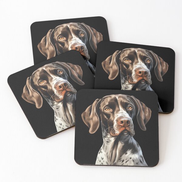 Item preview, Shorthair German Pointer Portrait designed and sold by ArtFromBeyond.