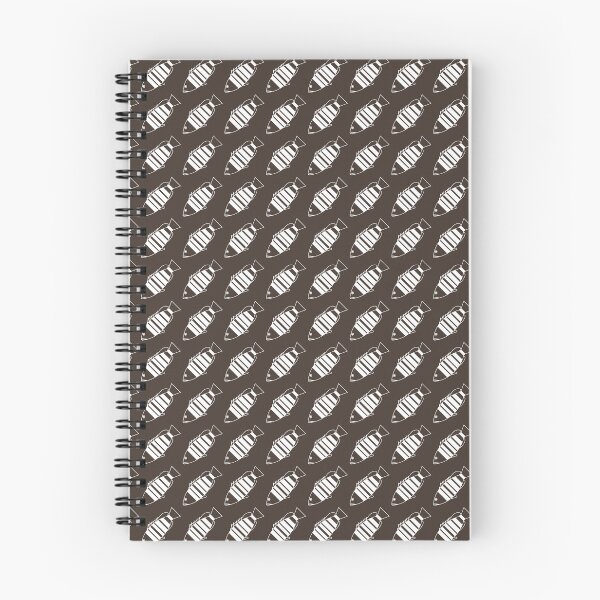 Item preview, Adorable Bar Cod Fish in White on Black Coffee designed and sold by fruttidimare.