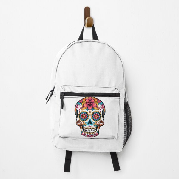 Item preview, Cartoon Style Candy Skull Day of the Day Sticker Art Prints and More designed and sold by Kevin Lou.