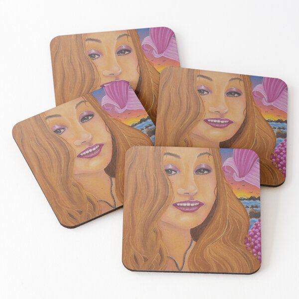 Item preview, Mermaid Portrait designed and sold by AntisocialArt97.