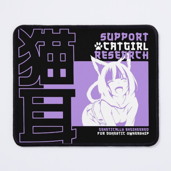 Support Catgirl Research - Anime Catgirl Meme Funny Shirt Magnet for Sale  by FloridaManCo