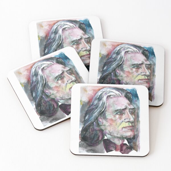 Item preview, FRANZ LISZT - watercolor portrait.2 designed and sold by holt-miramontes.