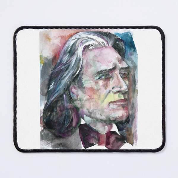 Item preview, FRANZ LISZT - watercolor portrait.2 designed and sold by holt-miramontes.