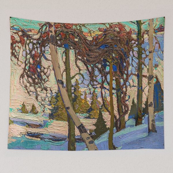 Item preview, Early Snow (1916) by Tom Thomson. designed and sold by IORI-PROFILER.