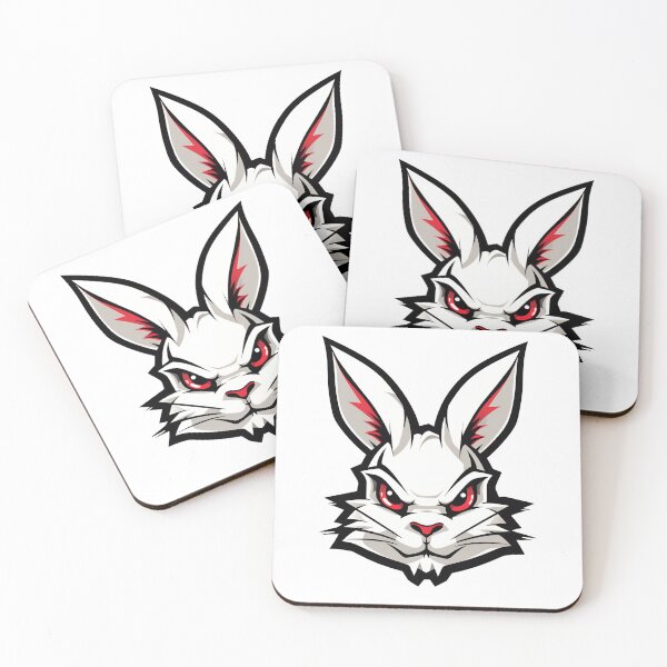 Item preview, Cartoon Style Cute Rabbit Bunny Sticker Art Prints and More designed and sold by Kevin Lou.