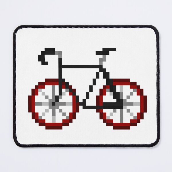 Item preview, pixelart - gray road bicycle designed and sold by yorchnet.