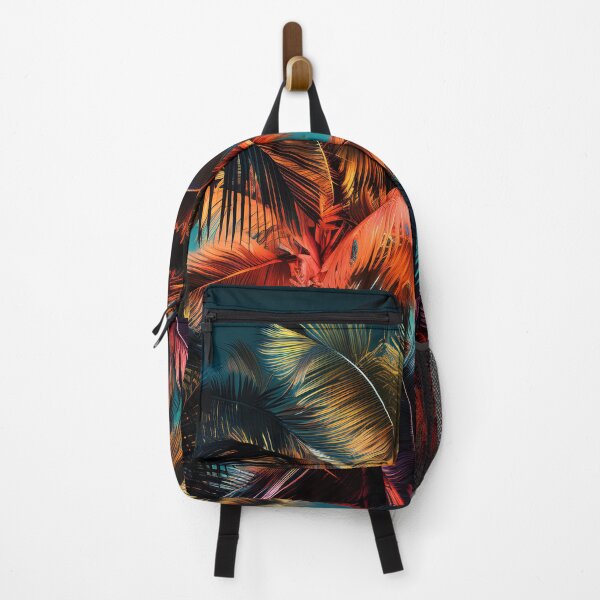 Item preview, colorful tropical palms print designed and sold by dcrc.