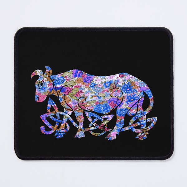 Item preview, Celtic Bull Universal Symbol for Strong Will designed and sold by JankyArtPrints.