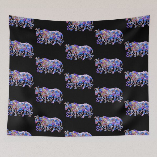 Item preview, Celtic Bull Universal Symbol for Strong Will designed and sold by JankyArtPrints.