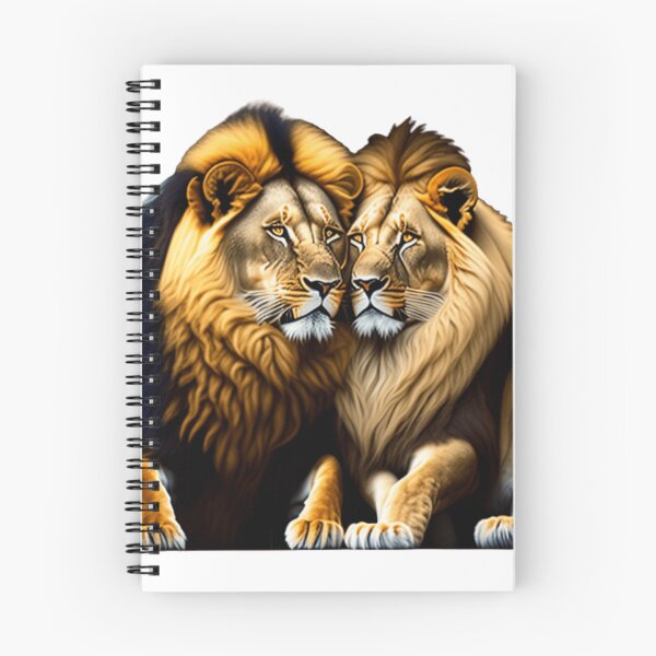 Item preview, Beautiful lion and lioness, The Lion Love designed and sold by 4SeasonsDesigns.