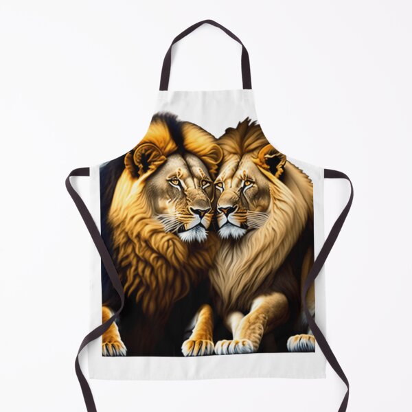 Item preview, Beautiful lion and lioness, The Lion Love designed and sold by 4SeasonsDesigns.