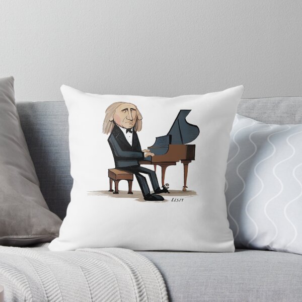 Item preview, Franz Liszt caricature designed and sold by holt-miramontes.