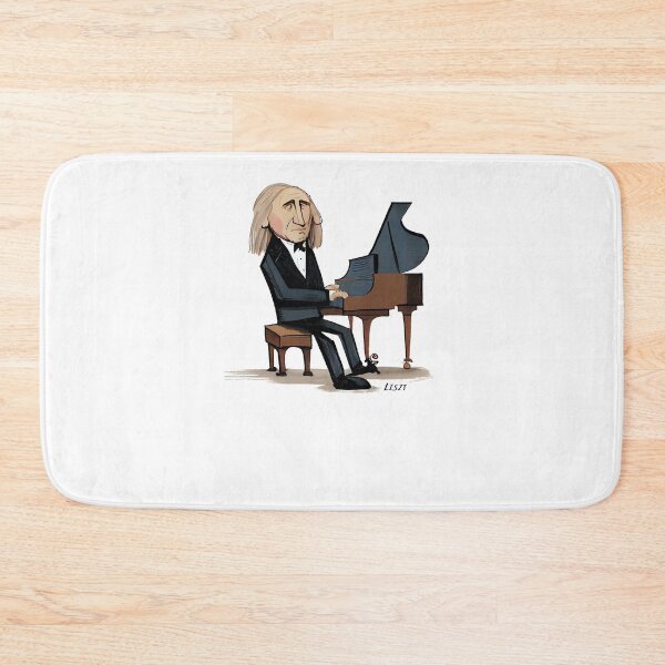 Item preview, Franz Liszt caricature designed and sold by holt-miramontes.