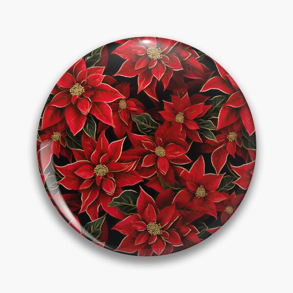 Artikelvorschau, Rotes Feiertags-Weihnachtspoinsettia-Muster entworfen und verkauft von Gsallicat.