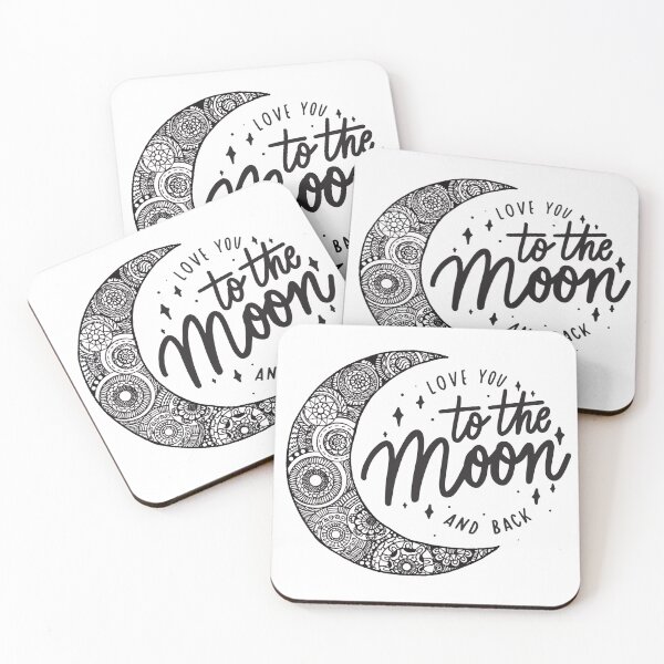 Item preview, Love You to the Moon and Back Zen designed and sold by DesignPMG.