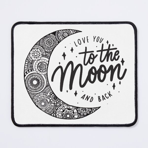 Item preview, Love You to the Moon and Back Zen designed and sold by DesignPMG.