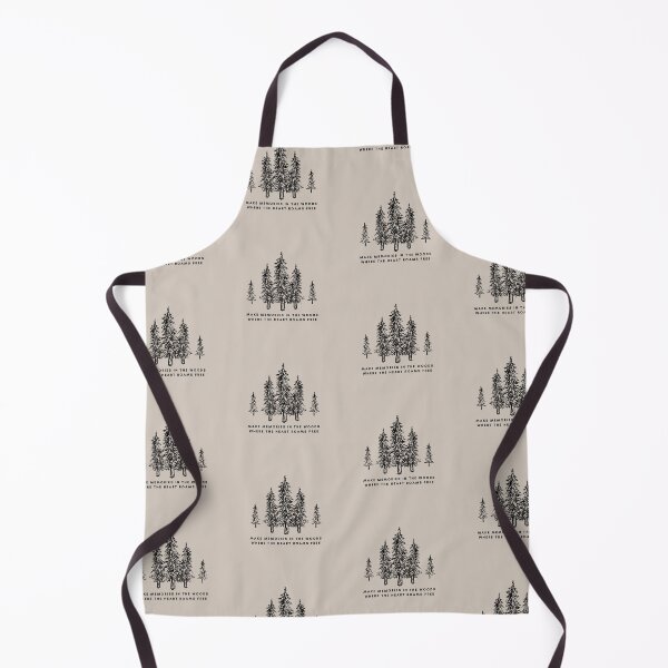 Item preview, Simple Forest Trees with Quote designed and sold by LittleCabinLife.