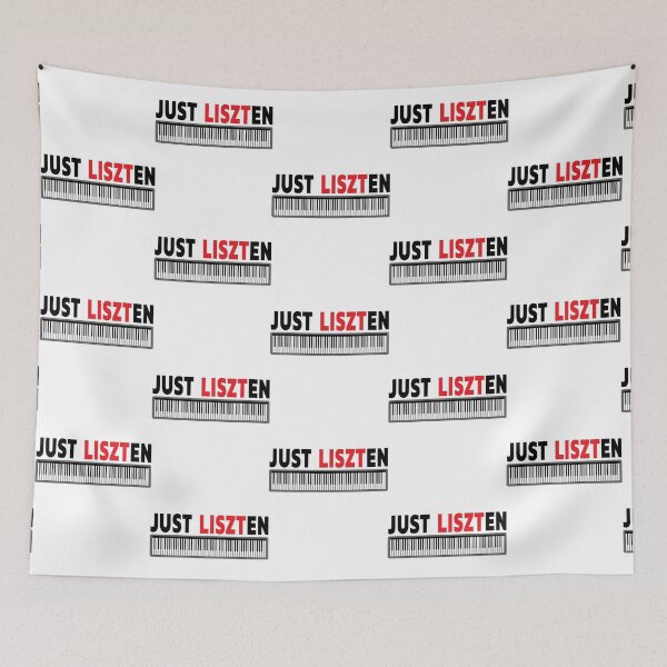 Item preview, Just Liszten Franz Liszt designed and sold by holt-miramontes.
