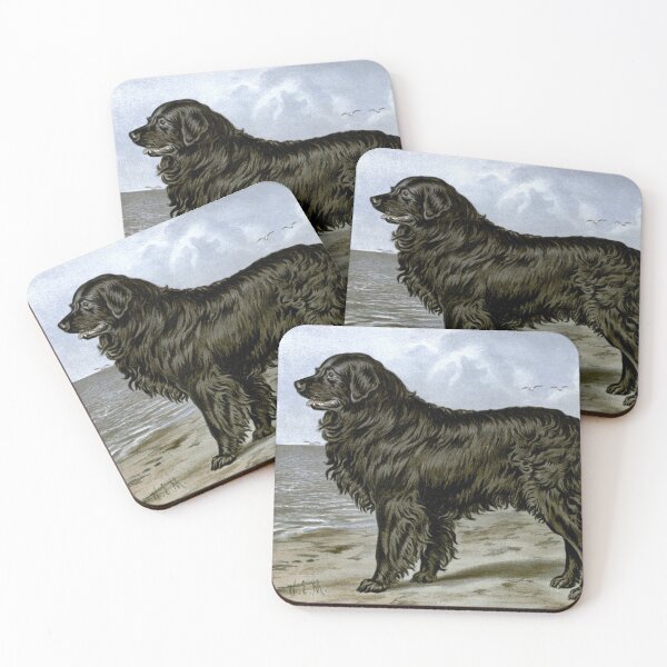 Item preview, Newfoundland Dog Vintage Chromolithograph Vero Shaw Dog Lover Gift designed and sold by ElegantTeaTime.