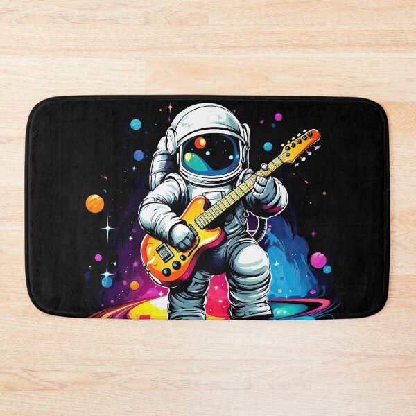 Item preview, Rockstar Astronaut on Guitar in The Galaxy Space designed and sold by eyestetix.