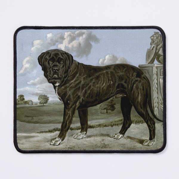 Item preview, Mastiff Vintage Chromolithograph Vero Shaw Dog Lover Gift designed and sold by ElegantTeaTime.