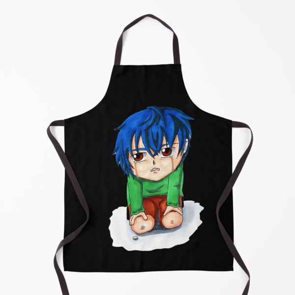 Item preview, Cute Blue Haired Anime Boy designed and sold by Ryzan35.