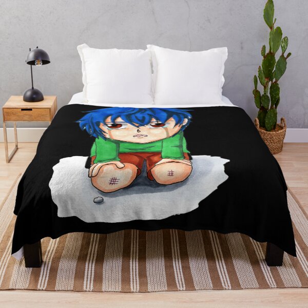 Item preview, Cute Blue Haired Anime Boy designed and sold by Ryzan35.