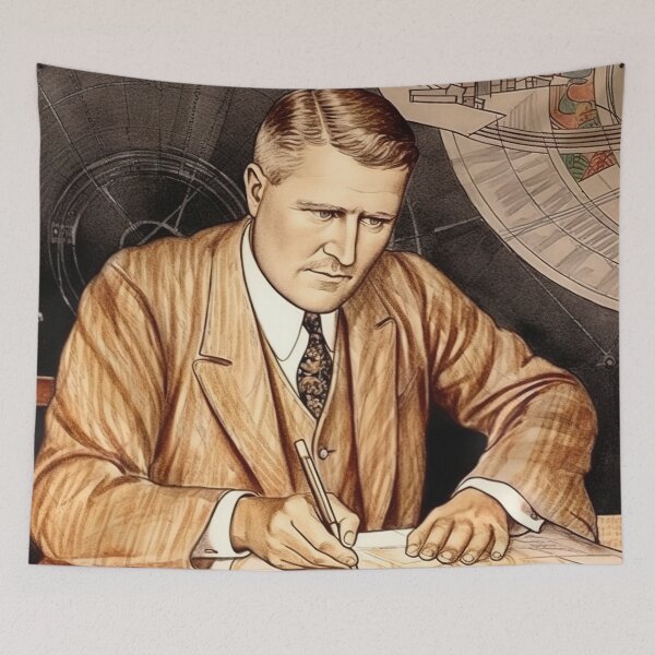 Item preview, Werner von Braun designed and sold by ComicsFactory.