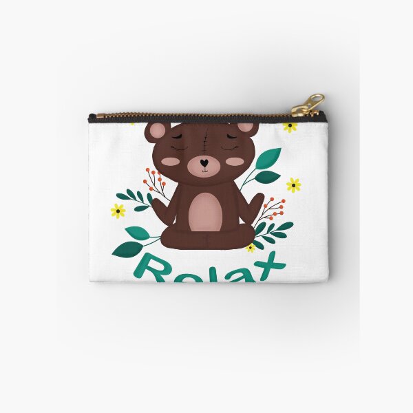 Item preview,  cute brown bears relax Yoga designed and sold by RsomKhan.