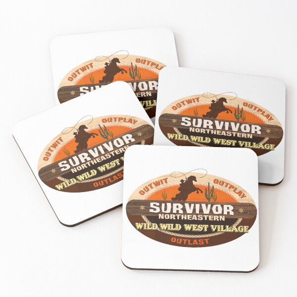 Artikelvorschau, Staffel 13: Wild Wild West Village entworfen und verkauft von Survivor Northeastern.