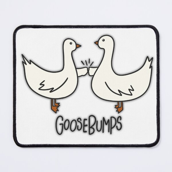 Item preview, Goosebumps - geese fist bumping designed and sold by hannahfrankl.