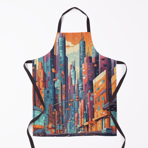 Item preview, Urban Dreamscape: Abstract City Artistry designed and sold by Glitchart66.
