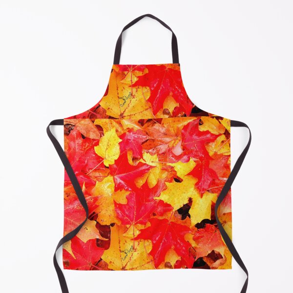 Item preview, Fall Leaves of Red and Yellow designed and sold by cameoivory.