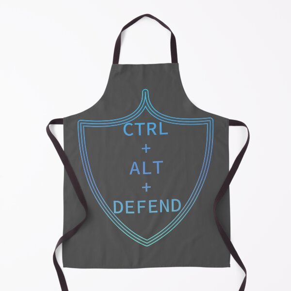Item preview, Ctrl+Alt+Defend (blue) designed and sold by McNerdic.