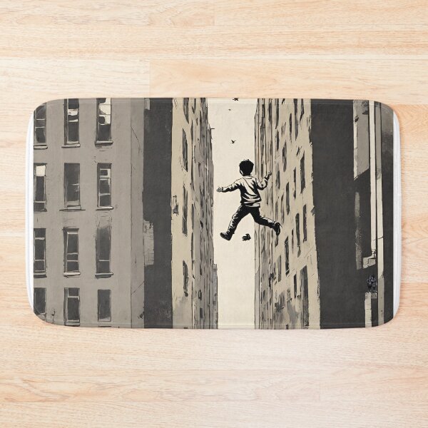 Item preview, Walking on Air Street Art designed and sold by KapowStickers.