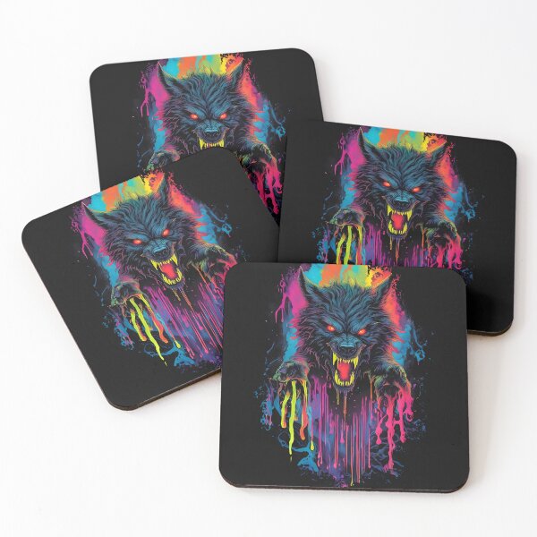 Item preview, Psychedelic Werewolf designed and sold by DMBCreative.