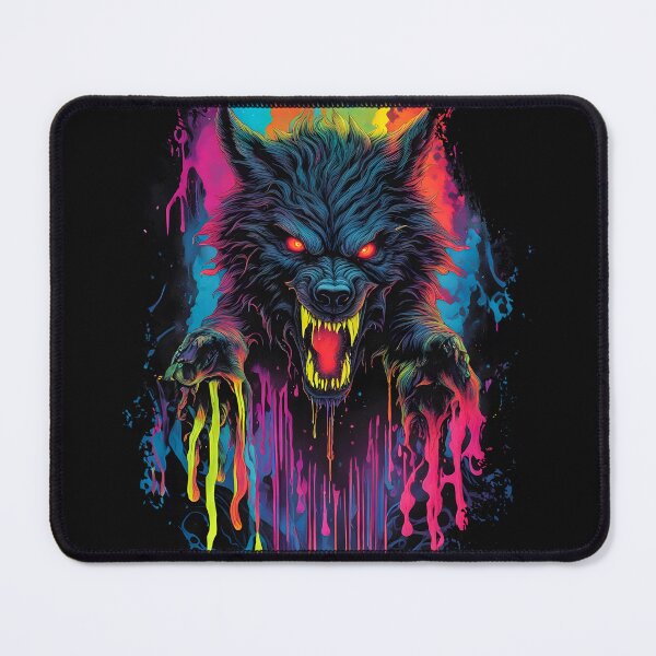 Item preview, Psychedelic Werewolf designed and sold by DMBCreative.