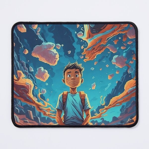 Item preview, Reality Reversed: Boy in an Inverted World Artwork designed and sold by Glitchart66.
