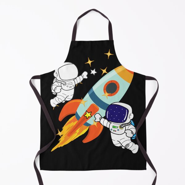 Item preview, Two Tiny intrepid Astronauts Alex and Lily designed and sold by Rachel July.